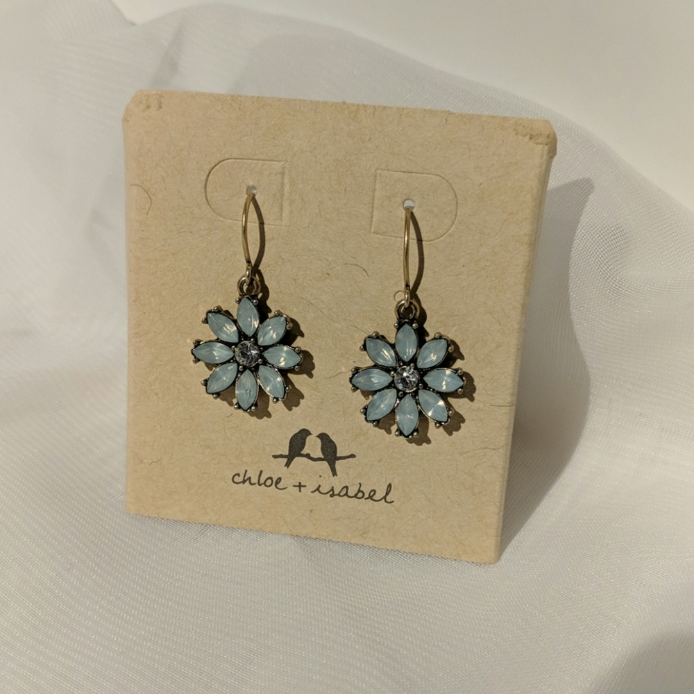 Floral earrings